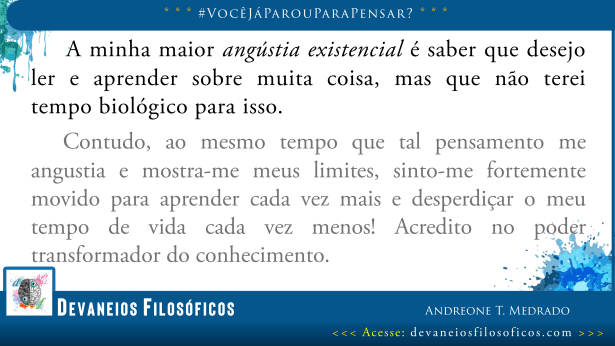 Angústia Existencial