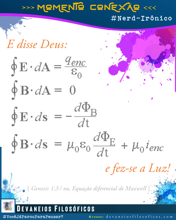 Equação de Maxwell - da Luz