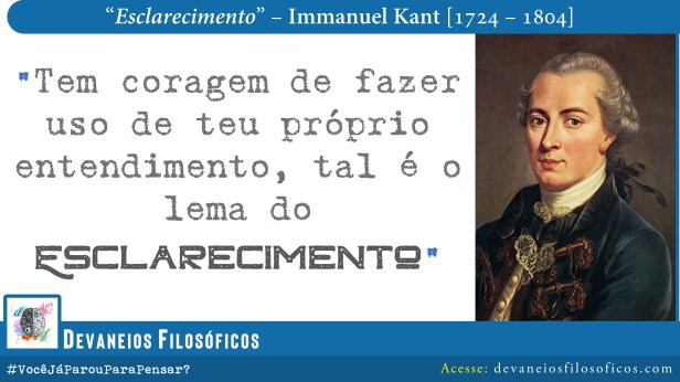 Esclarecimento I. Kant