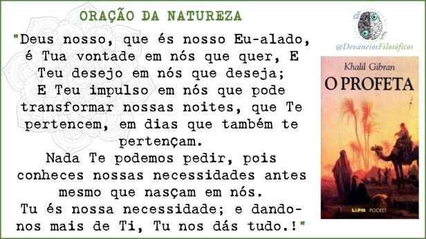 Oração da Natureza