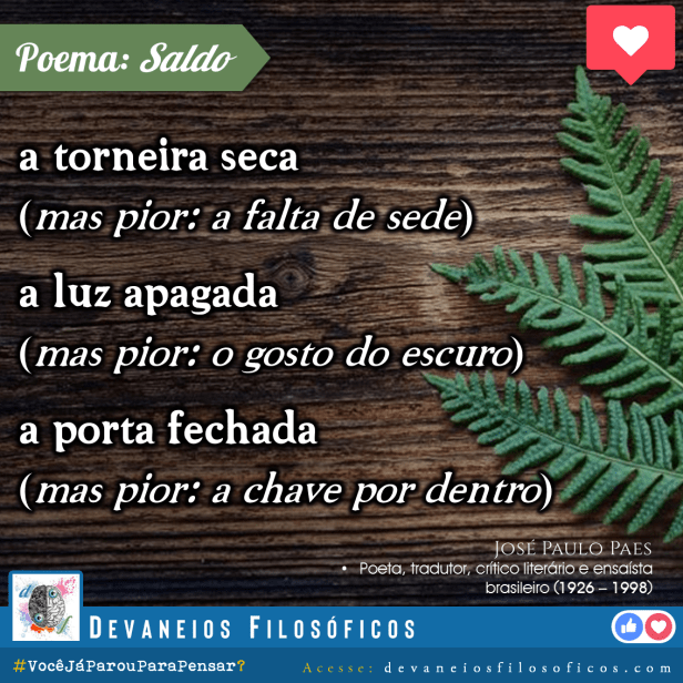 Poema Saldo