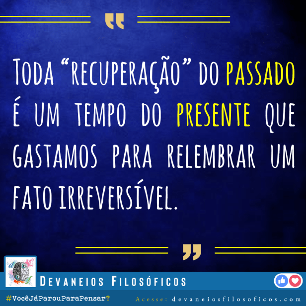 Recuperação do passado