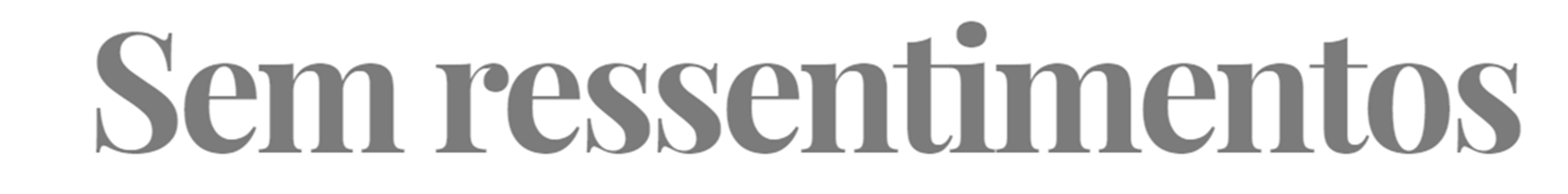 Títulos - 100 ódios e sem ressentimentos